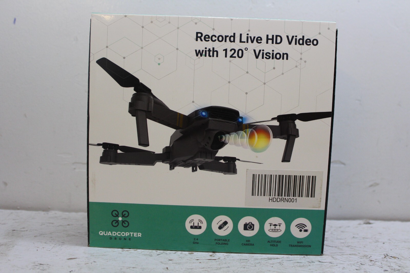 QUADCOPTER DRONE - Record Live HD Video with 120 Vision+