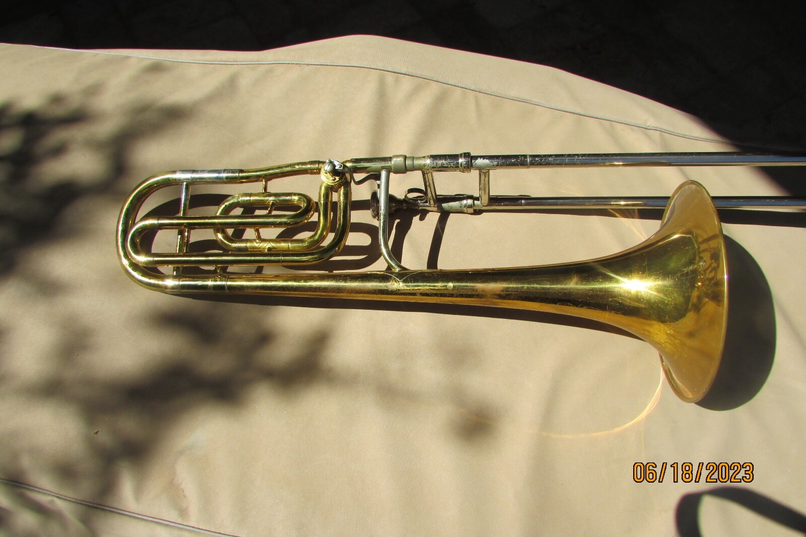 Rare KING Model 1480 2B Concert Tenor Trombone with F Attachment
