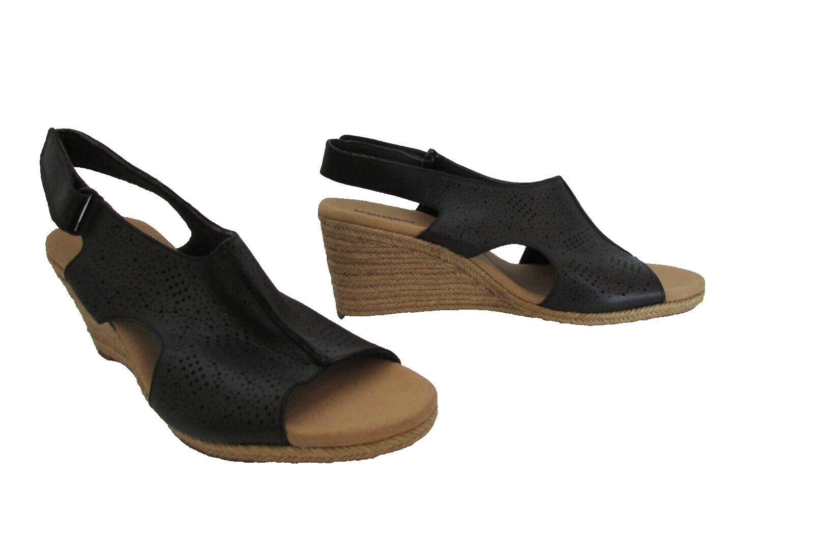 Clarks lafley rosen espadrille wedge sandal clearance