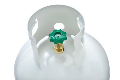 100 LB Pound Steel Propane Tank LPG Refillable Cylinder with POL Valve NEW