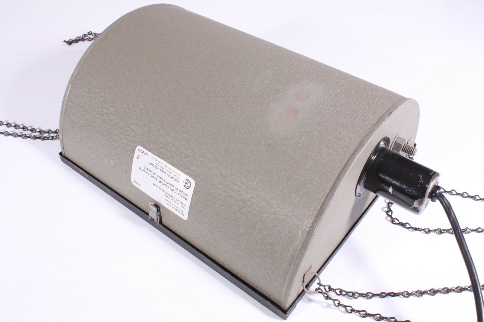 Kodak Utility Safelight lamp model D with three 10x12 filters # 0C, #1A and #10