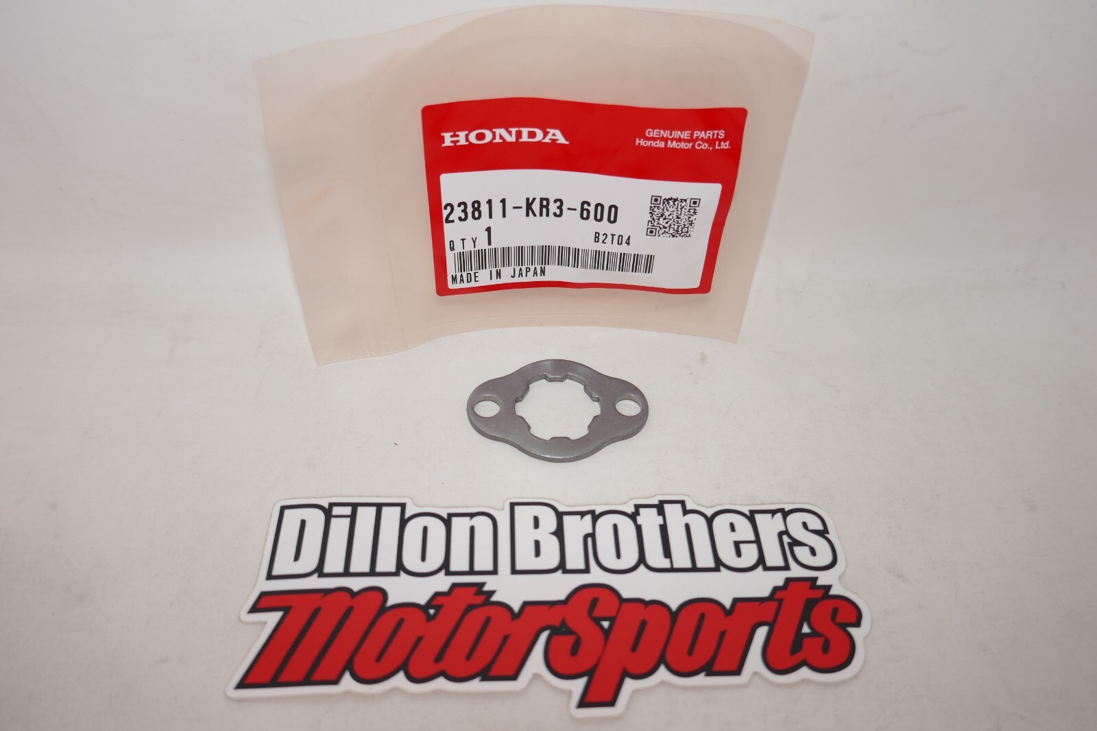 OEM Honda Fixing Plate A2 23811-KR3-600 CRF150F CRF230F
