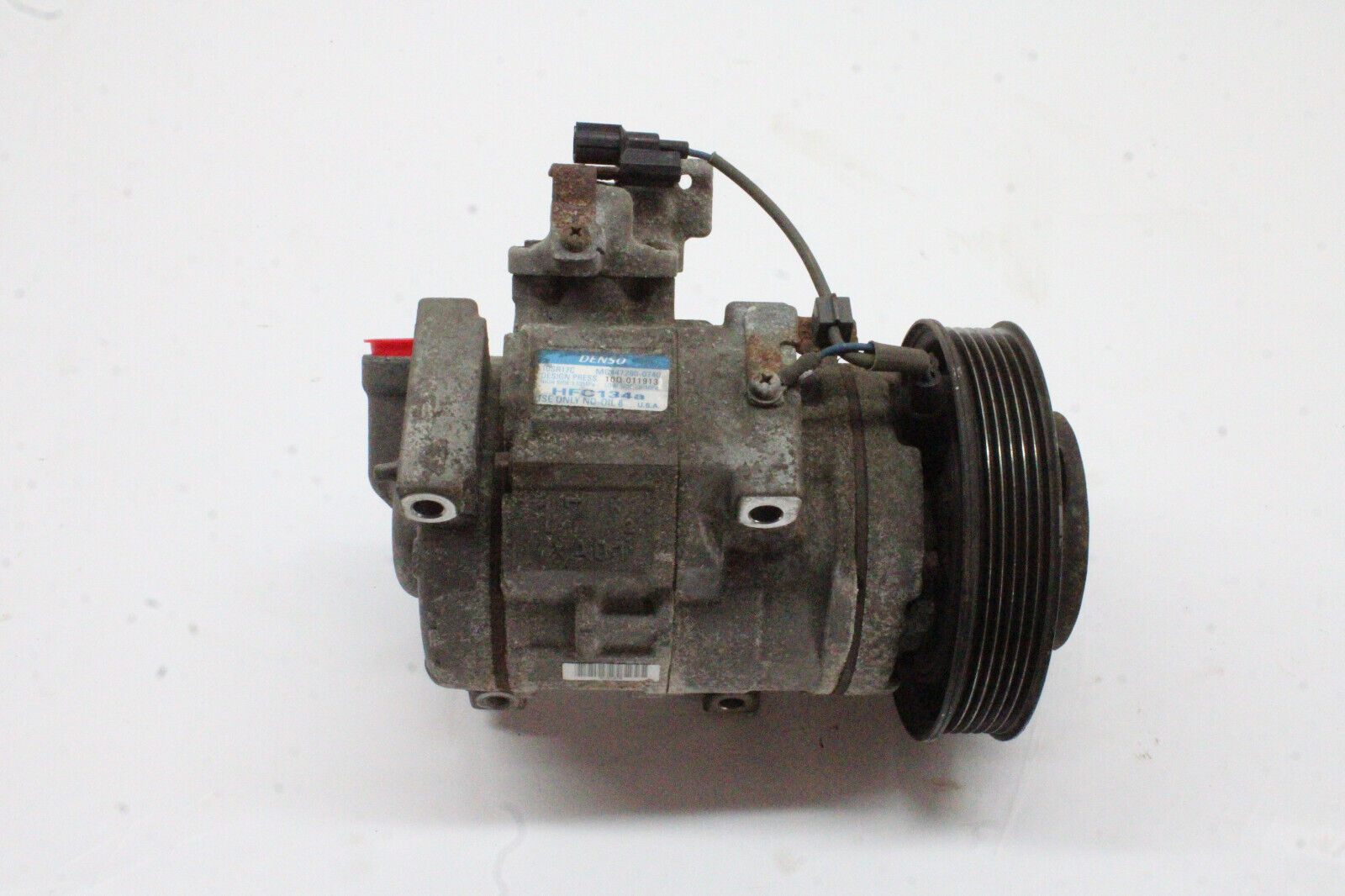 14 HONDA PILOT TOURING A/C COMPRESSOR ASSEMBLY MC447280-0740 14 HONDA PILOT TOURING A/C COMPRESSOR ASSEMBLY MC447280-0740
