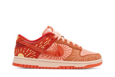 Pre-owned Nike Wmns Dunk Low 'winter Solstice' Do6723-800 In Team Orange/orange/crimson Bliss