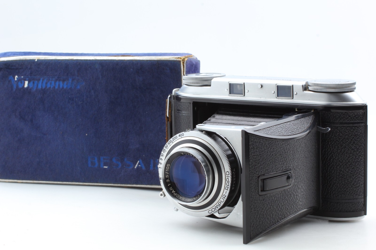 CLA'd 【NEAR MINT】 Voigtlander BESSA II Film Camera Color
