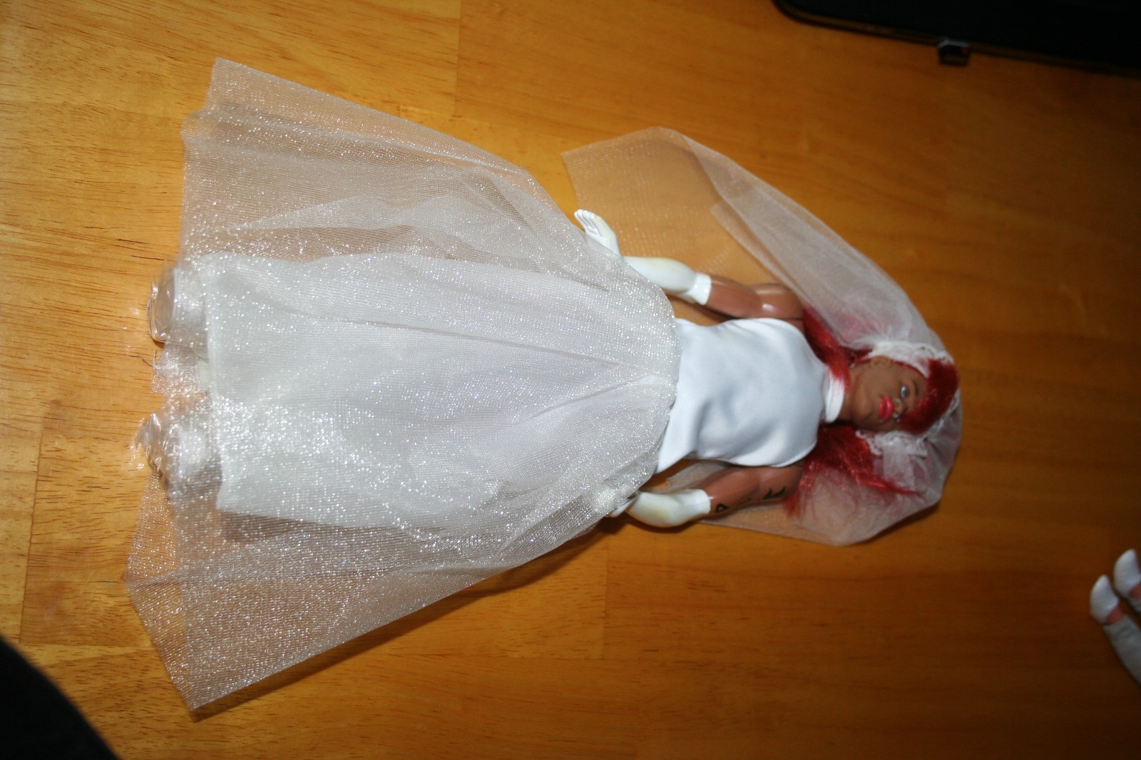 1997 Dennis Rodman Wedding Day Collector Edition Doll Street Players-NO BOX