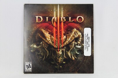 Diablo 3 III Blizzard PC Video Game DVD Microsoft Windows   PC or Mac