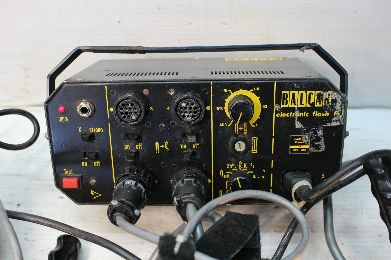 Balcar Electronic Flash PSU 4  And Power Supply