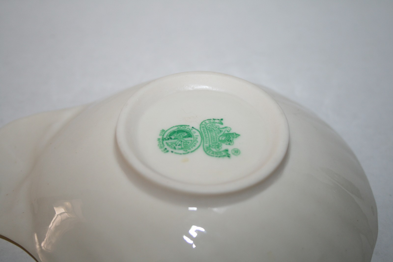 BELLEEK NUT/CANDY DISH...VINTAGE...REALLY NICE PIECE