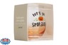 Pearhead Let's Get Smashed Stemless Wine Glass, Gradient Orange, Fall Holiday Home Decor Gifts, Halloween Stemless Wine Glass, 15 oz