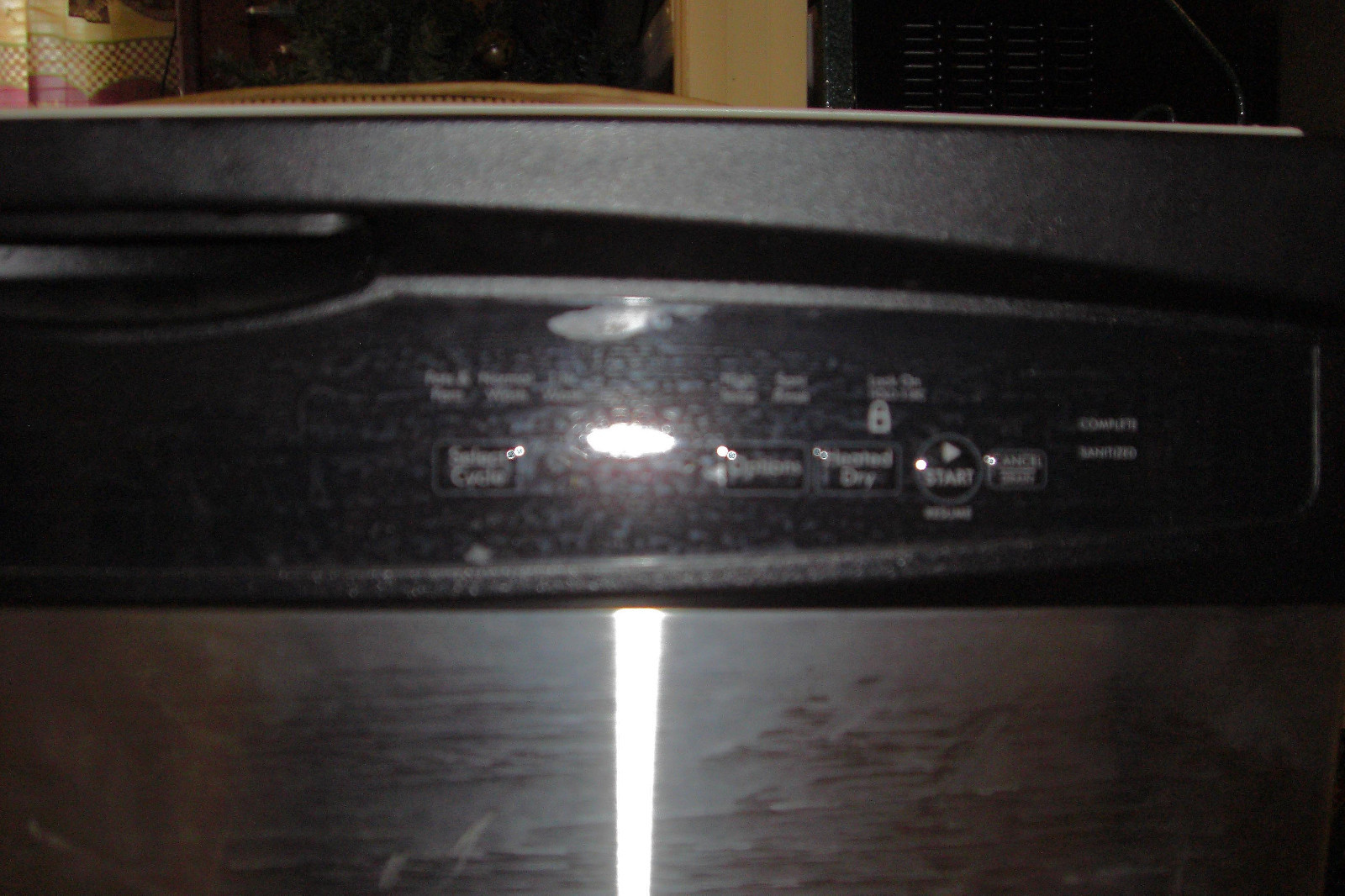 Kenmore Undercounter Dishwasher Model # 665.1511 Sears Silver / Black MINT