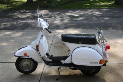 Vespa P200E Scooter