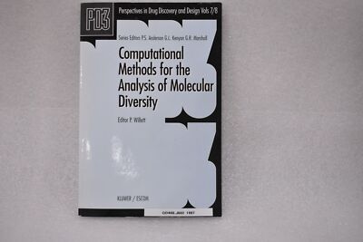 Computational Methods for the Analysis of Molecular Diversity P. Willet 09282866