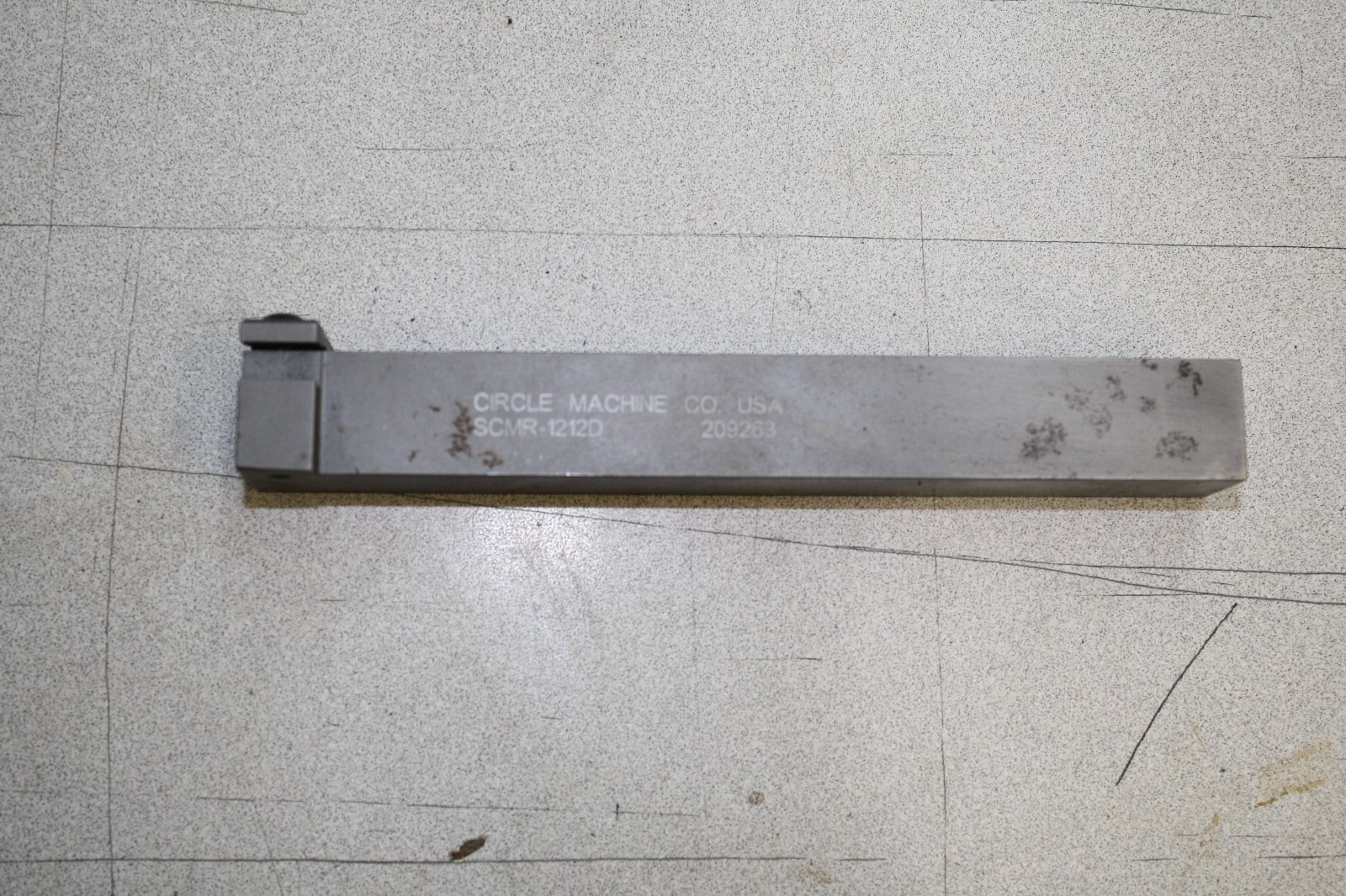 CIRCLE MACHINE CO. SCMR-1212D Square Shank Steel Grooving Tool Holder (a11)