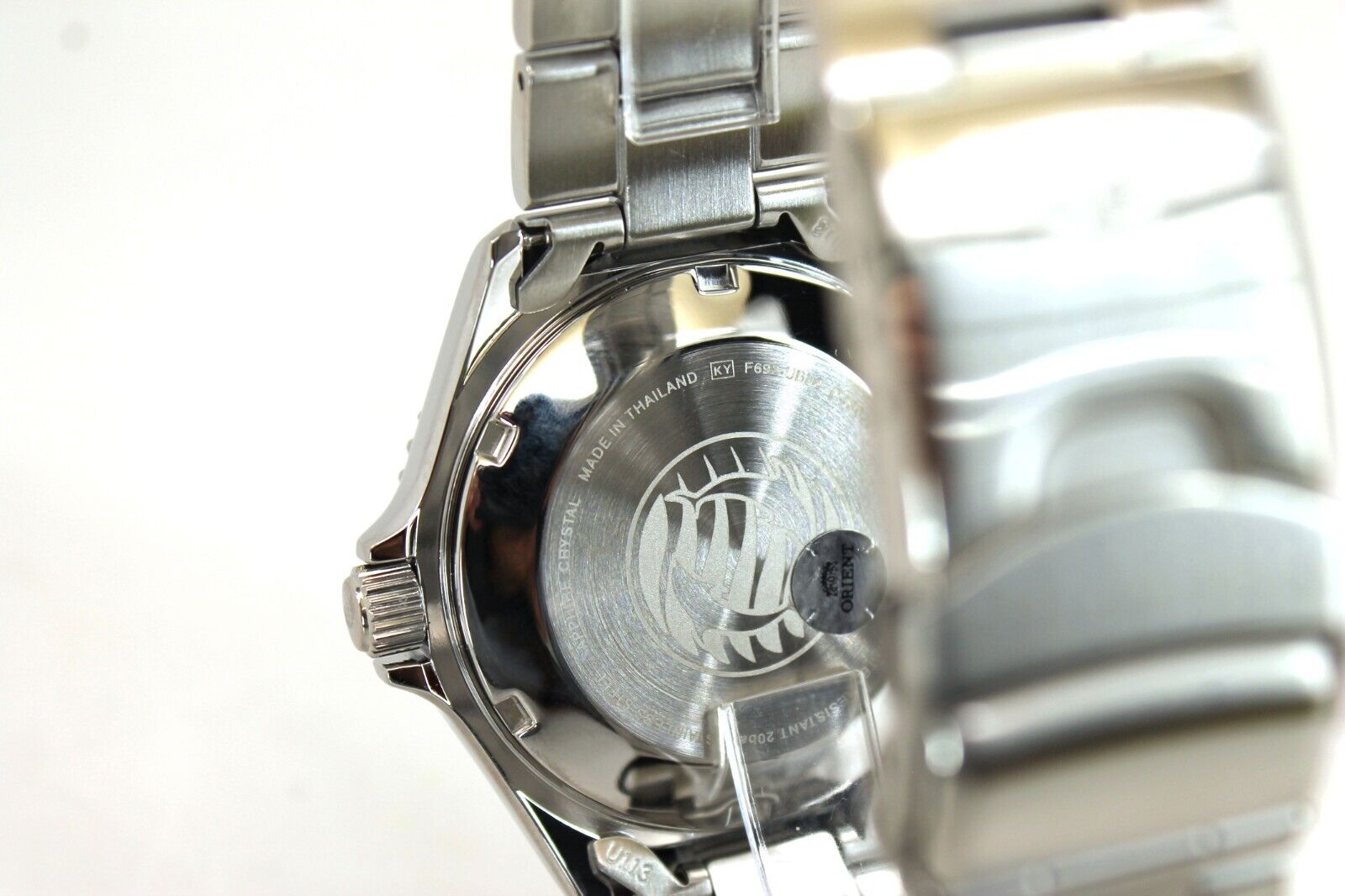 Pre-owned Orient Men's Mako Iii Kamasu R Automatic Silver Dial Watch - Ra-aa0821s39b