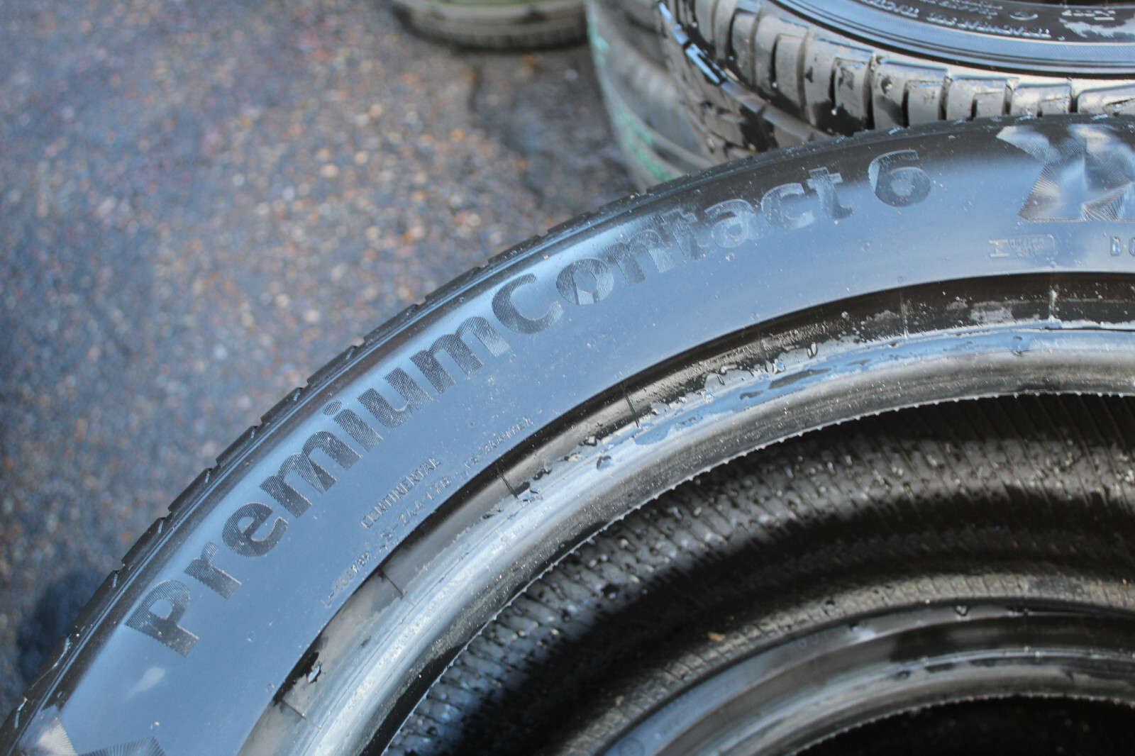255 50 20 Continental, PC 6, XL, 109Y, x2 A Pair 5.5mm (F1_tyres) L2989