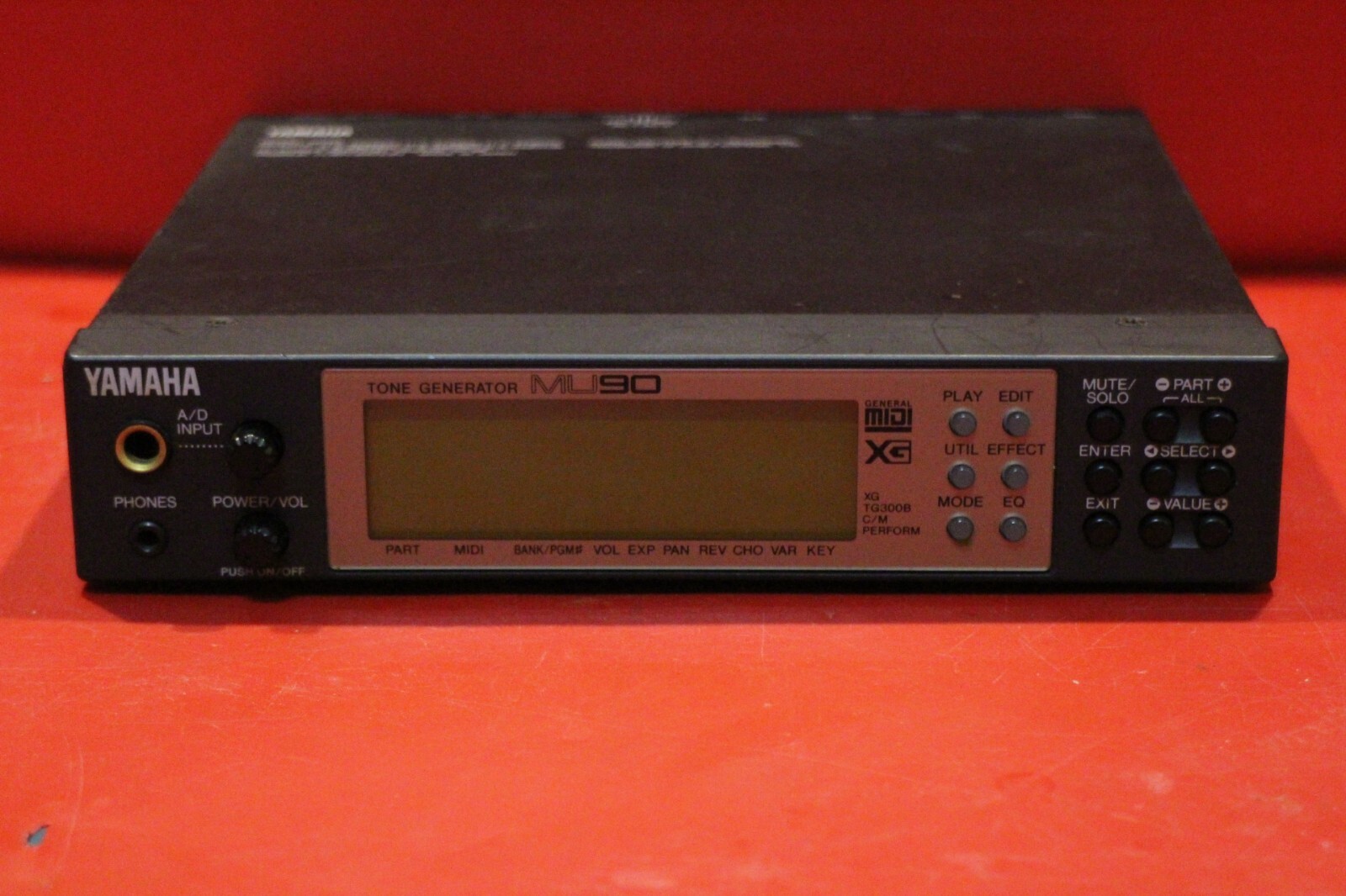 YAMAHA「MU90B」MIDI音源モジュール・純正ACアダプター付き YAMAHA