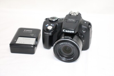 Canon PowerShot SX50 HS 12.1MP Digital Camera w/Battery,Charger