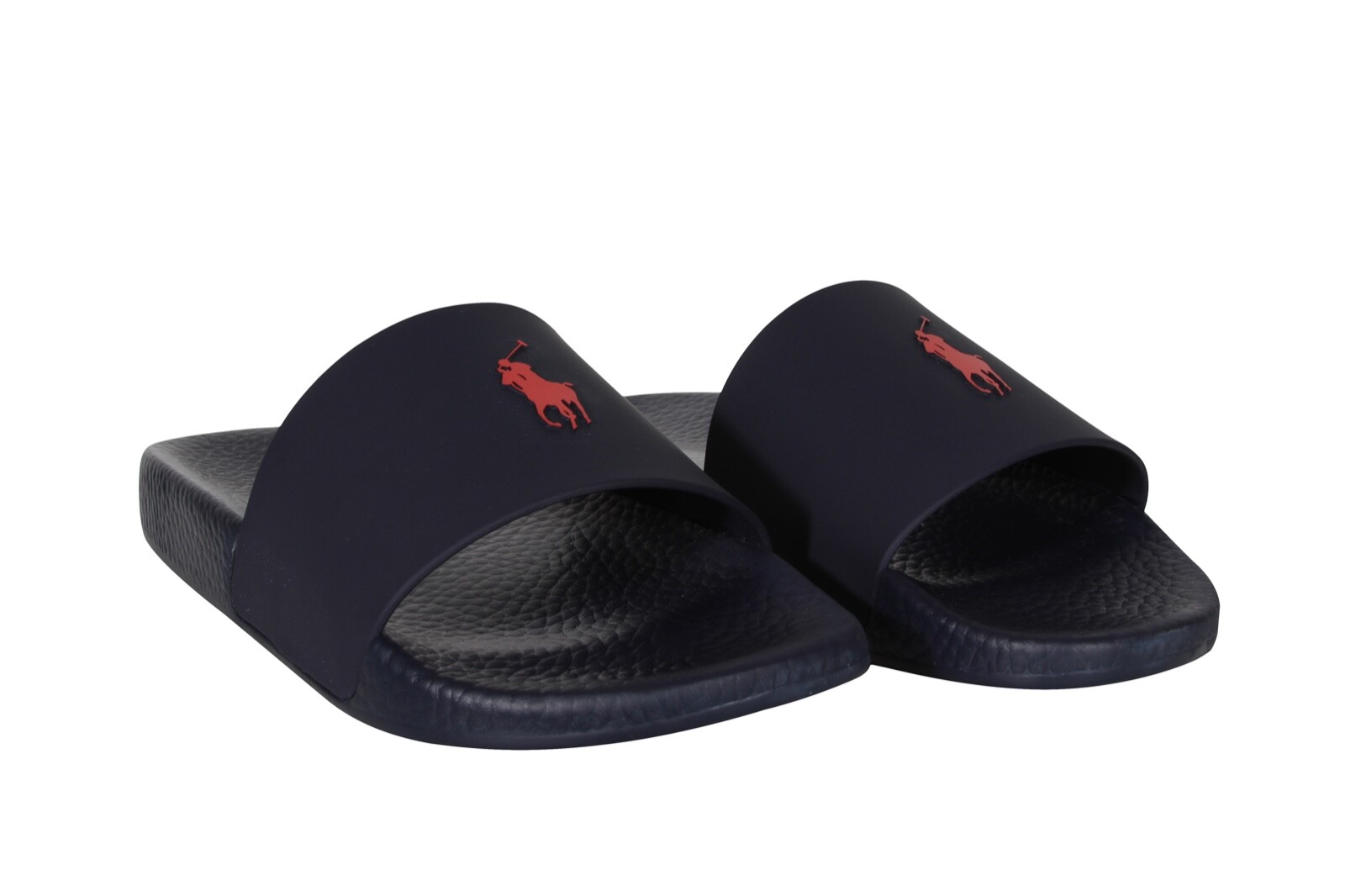 

Шлепанцы Polo Ralph Lauren Signature Pony в темно-синем и красном цвете 809852071002, Синий, Polo Ralph Lauren 809852071004