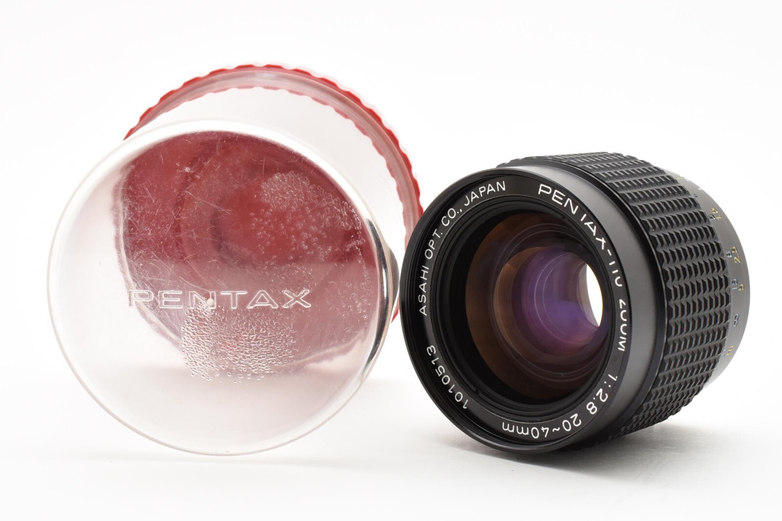 【美品】PENTAX-110 ZOOM 20-40ｍｍ F2.8　動作確認済み Exc+++++】Pentax-110 Zoom 20-40mm f/2.8 w/Case Auto 110Mount