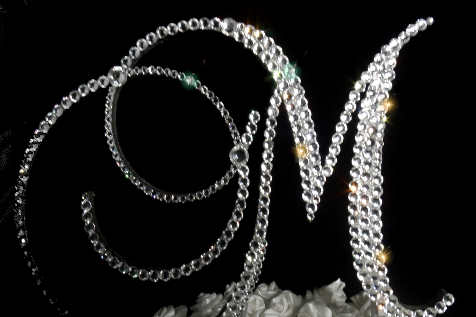 Handmade Swarovski Clear Crystals 6