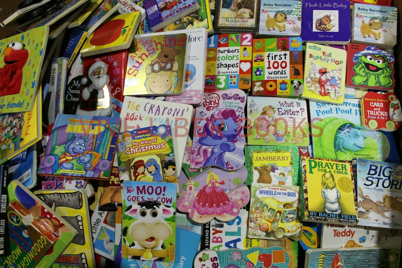 Lot of 20 - Board Books for Children's/ Kids/ Toddler Babies/Preschool/Daycare