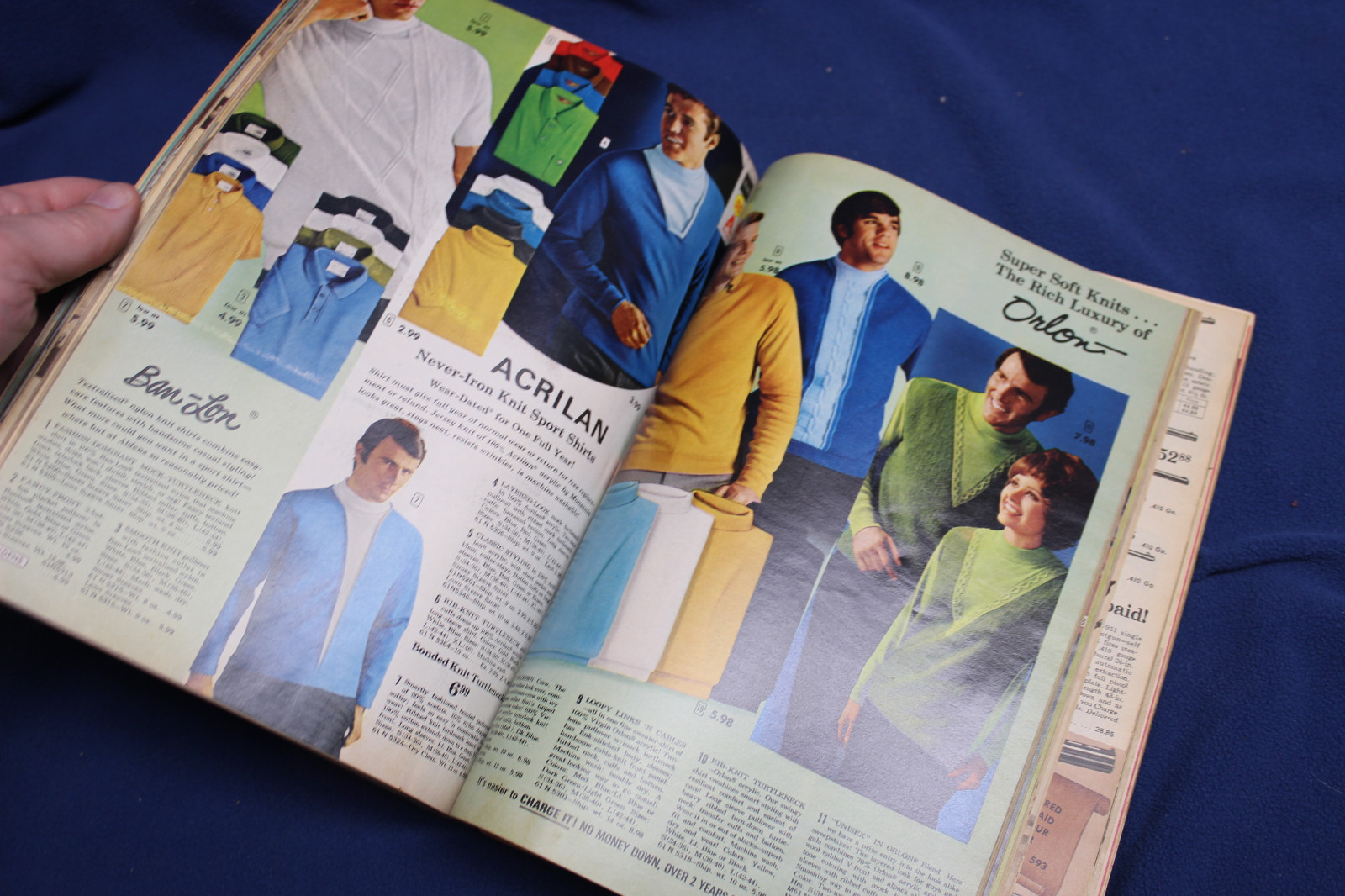 Vintage GAMBLE ALDENS 1969 FALL & WINTER CATALOG~RETRO MID CENTURY MODERN