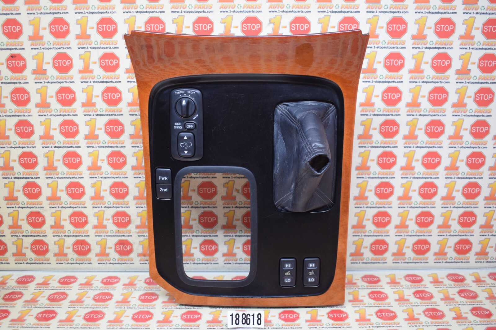 1+1「 HOW LOW CAN I GO」CD 1998-2002 LEXUS LX470 CENTER CONSOLE SHIFTER BEZEL W/ BOOT