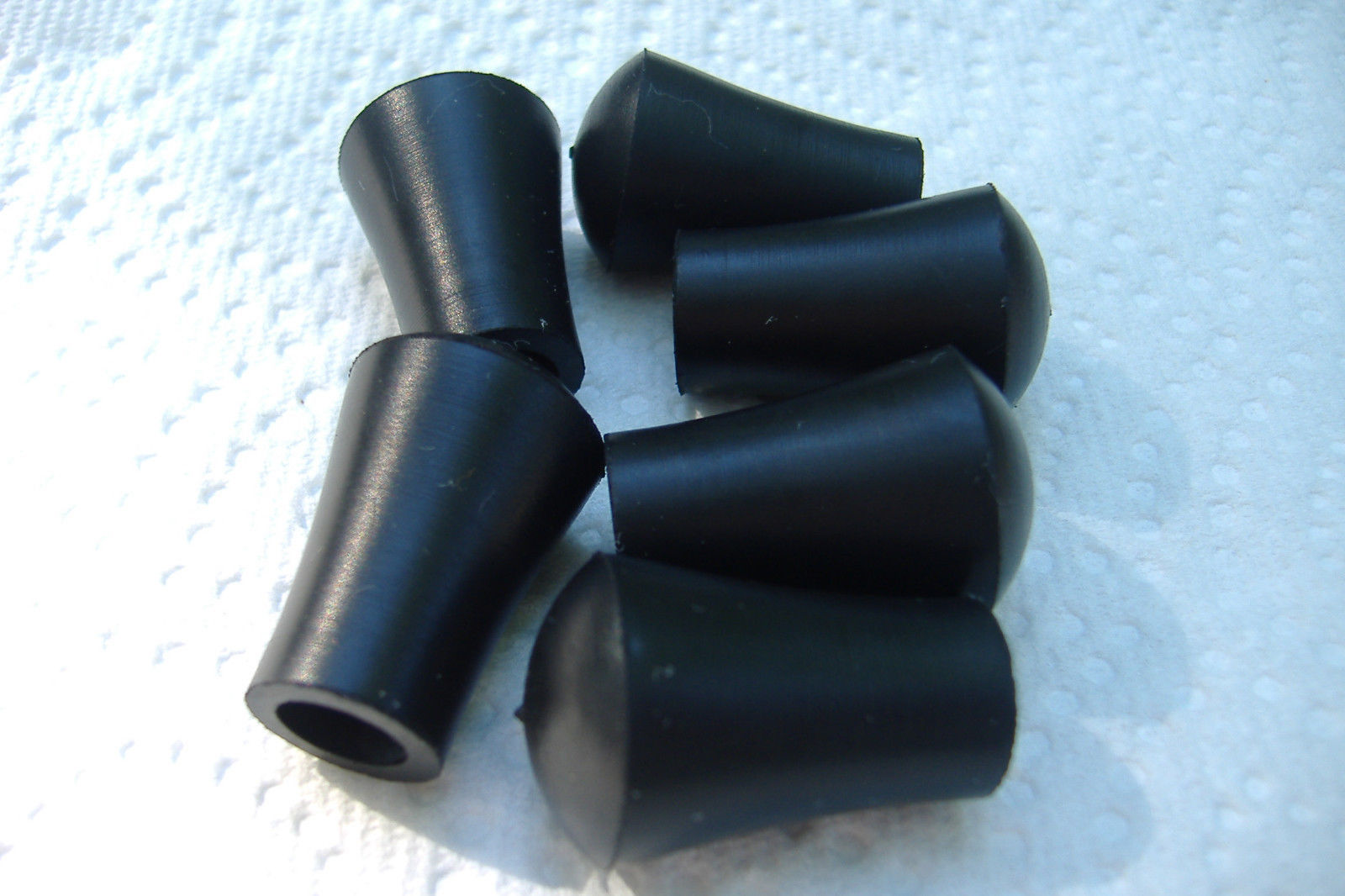 Ludwig flat base stands, fold down bass spurs, floor tom legs  6 rubber tips