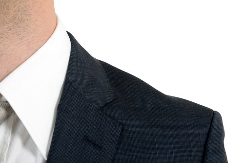 Pre-owned Hugo Boss "c-jefferd/c-stedson" Men's 100% Wool Two Button Suit Us 40r It 50r In Blue
