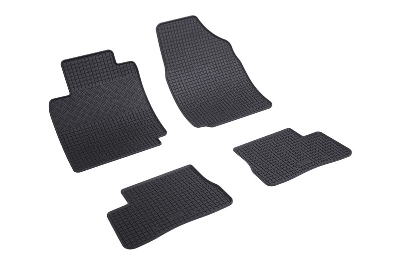 Tapis En Caoutchouc Sur Mesure Compatibles Avec Nissan Micra K12 De 2003 Ã 2010