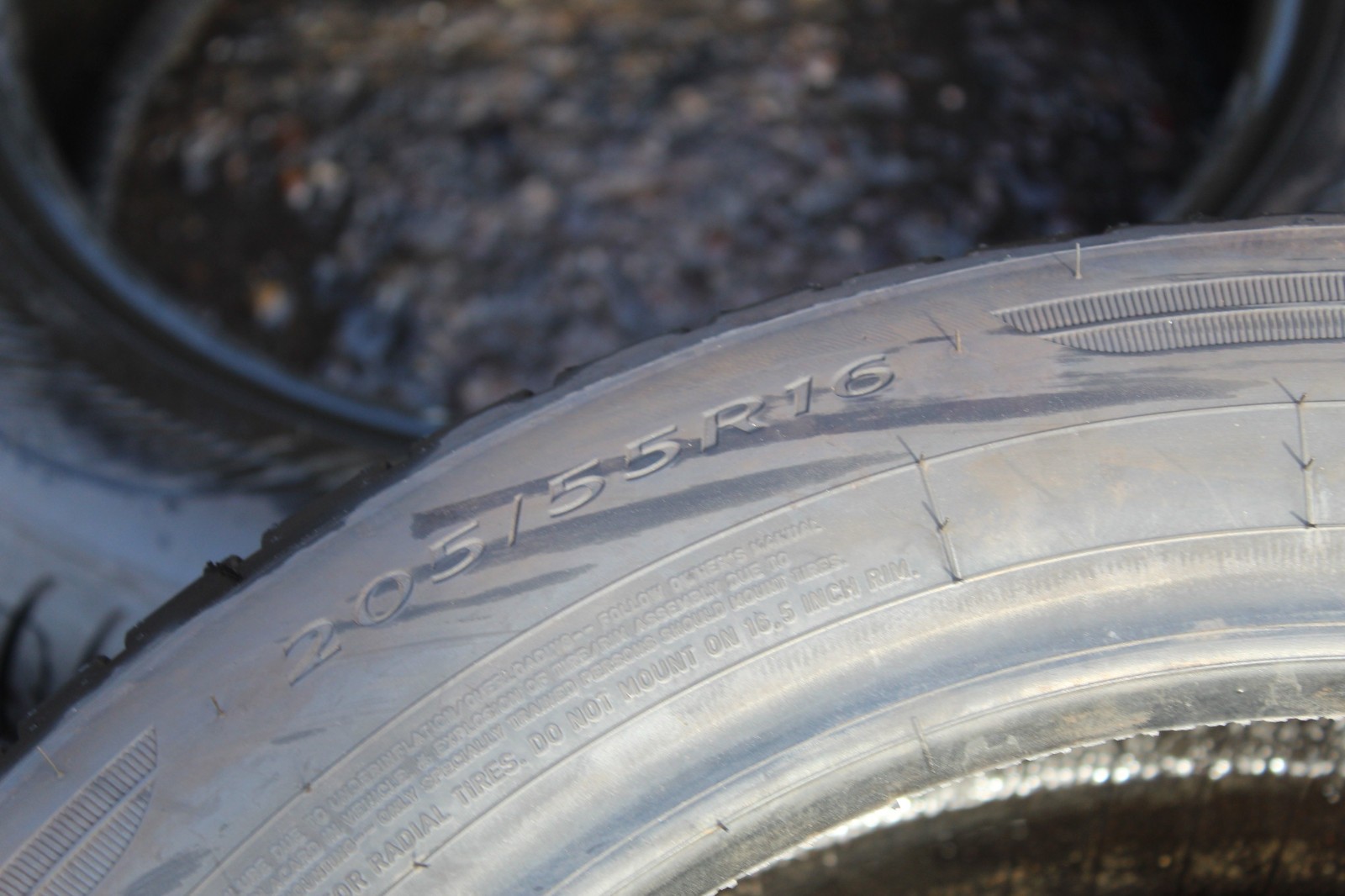 New 205 55 16 Dunlop, Sport Blue Response 91W x1 Single Tyre (F1_tyres) FO L3786