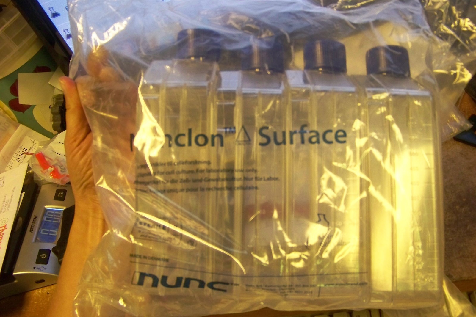 nunc 132913 Cell Cultured Treated TripleFlasks | eBay