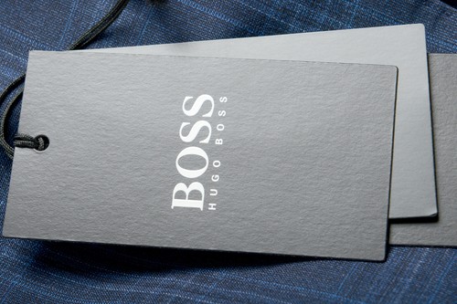Pre-owned Hugo Boss Men's Jeckson/lenon1 Regular Fit 100% Wool Blue Plaid Two Button Suit