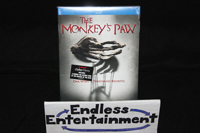 The Monkey's Paw Blu-ray With Slipcover! Brand New Sealed Scream Factory Horror!