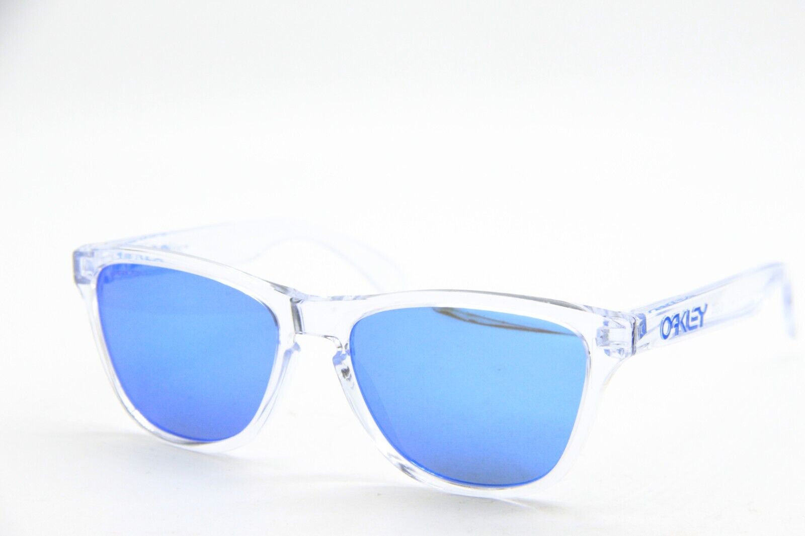 NEW OAKLEY OJ9006-1553 FROGSKINS CLEAR MIRROR AUTHENTIC NEW OAKLEY OJ9006-1553 FROGSKINS CLEAR MIRROR AUTHENTIC