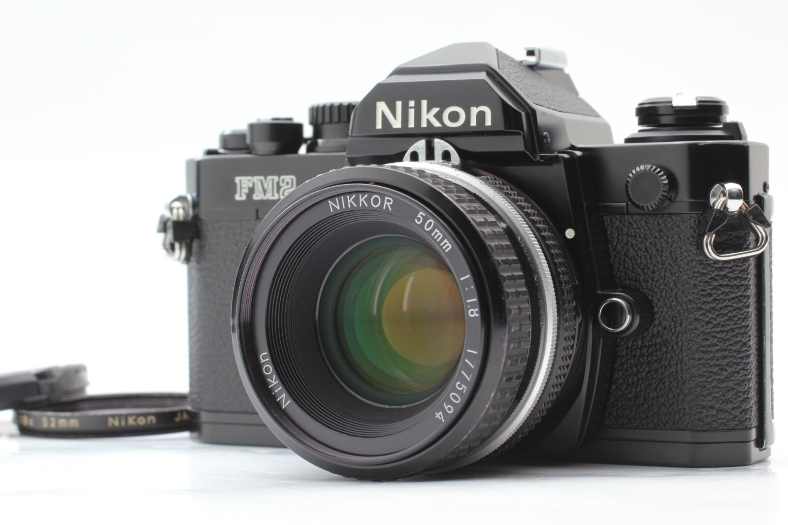 Nikon FM2-N 35mm Chrome Film SLR w⁄ Nikon 50mm f1.8 AI-s Lens [