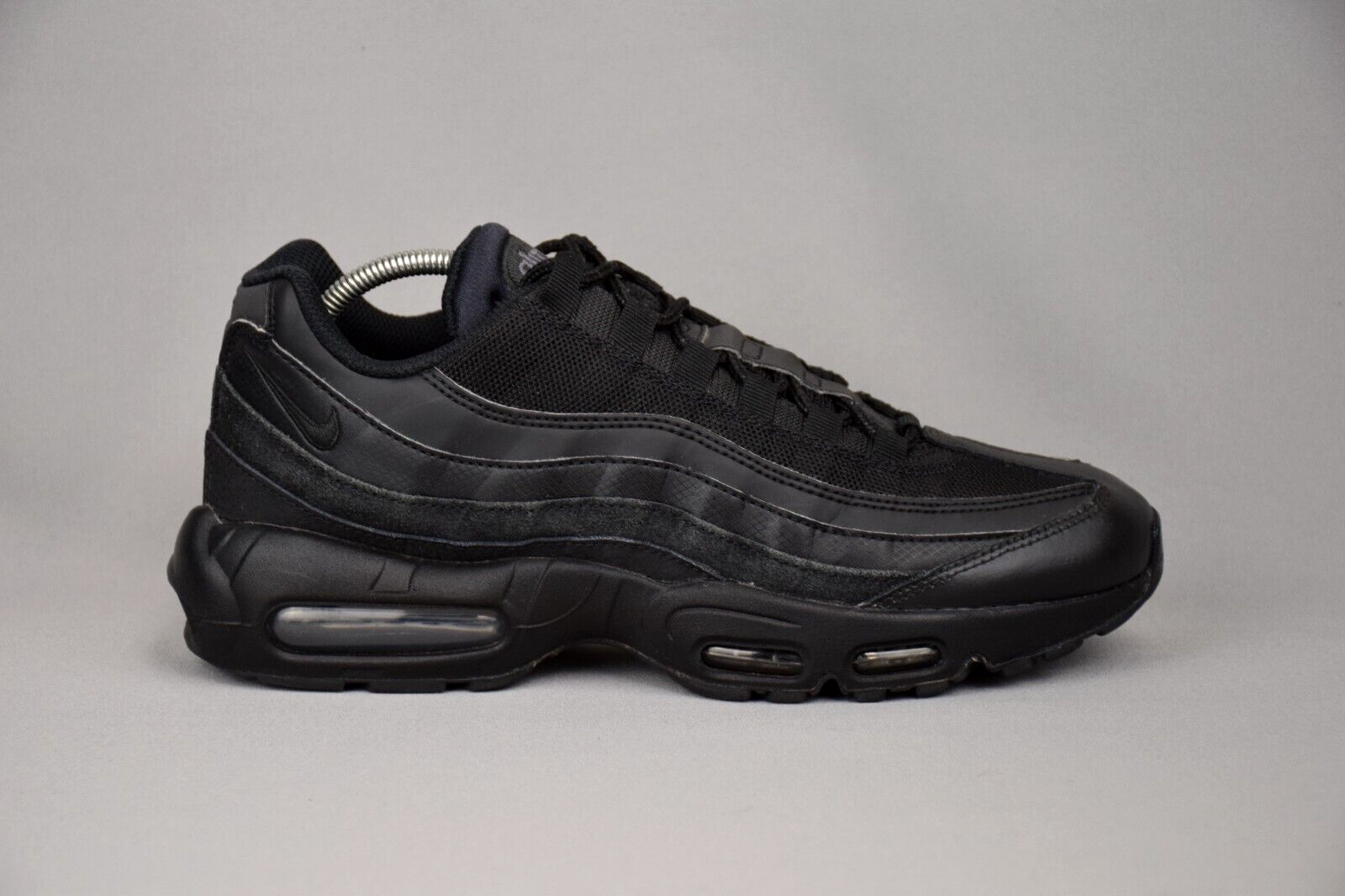 【美品】NIKE AIRMAX95 TRIPLE BLACK 27.5 Nike Air Max 95 Triple Black Sneakers CI3705-001 Men's 7