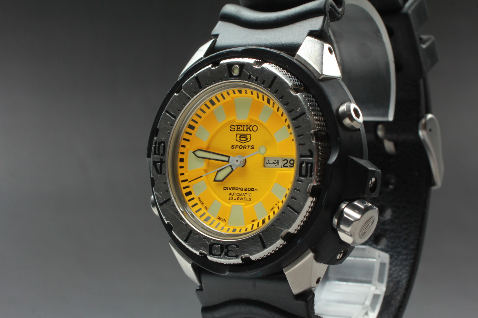 Rare! *Exc+5* SEIKO 5sports SKZ251K1 7S36-02S0 Franken Rare! *Exc+5* SEIKO 5sports SKZ251K1 7S36-02S0 Franken