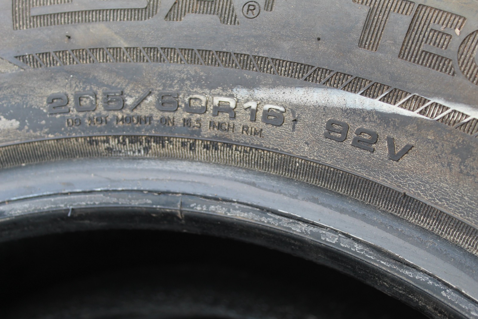 New 205 60 16 ESA Tecar, Spirit 5 HP, 92V, x1 Single Tyre (F1_tyres) X33