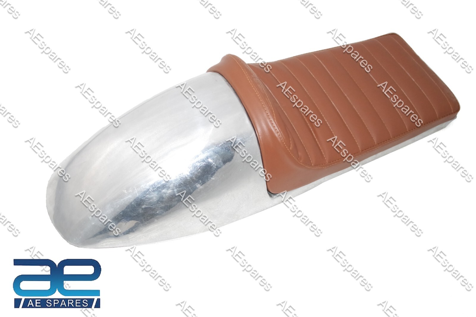 Benelli Mojave Seat Tan Brown Leatherette Aluminium Cafe Racer 260 360  