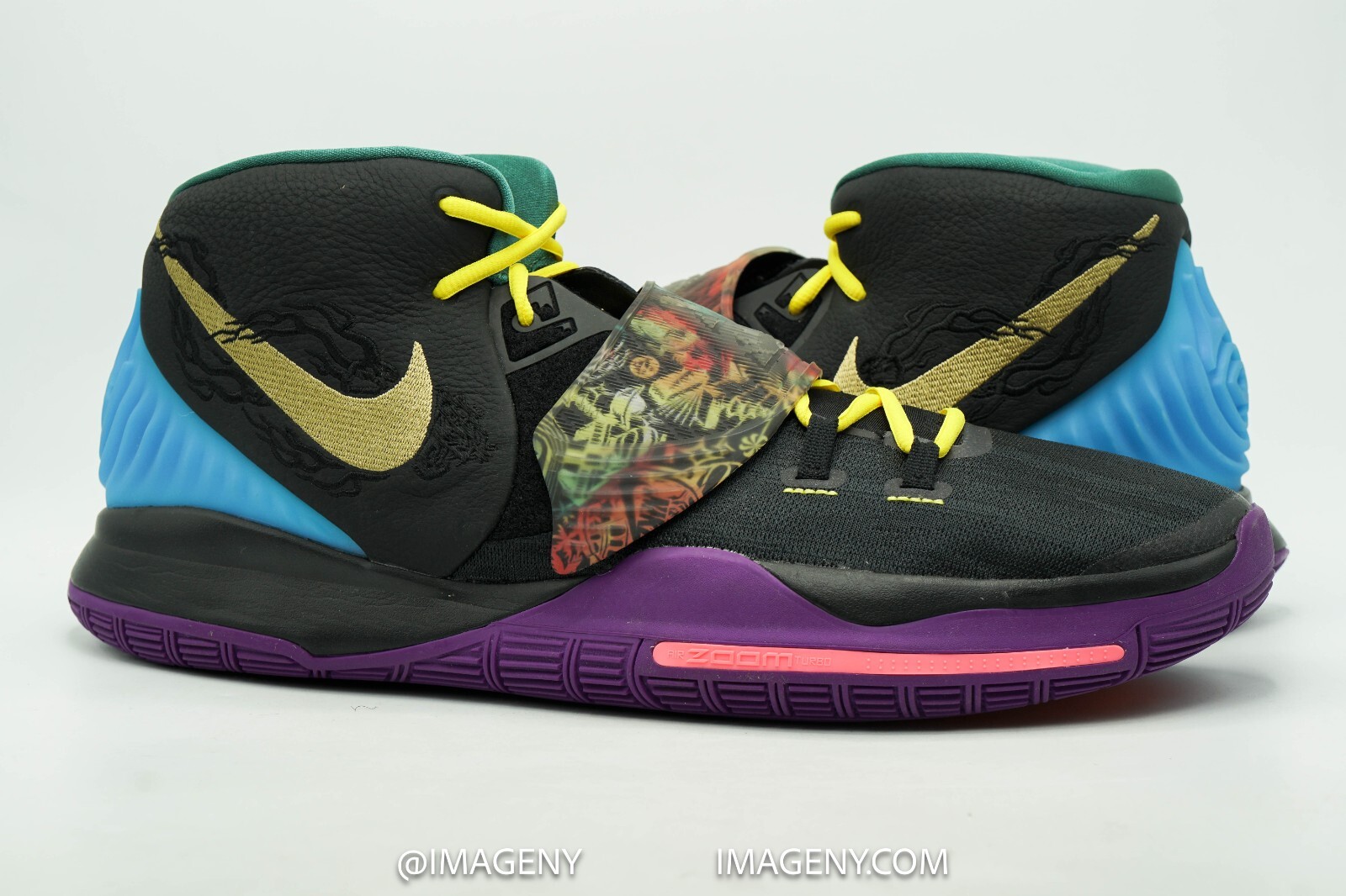 NIKE KYRIE 6 NEW SIZE 18 CHINESE NEW YEAR BLACK GOLD PURPLE NIKE KYRIE 6 NEW SIZE 18 CHINESE NEW YEAR BLACK GOLD PURPLE