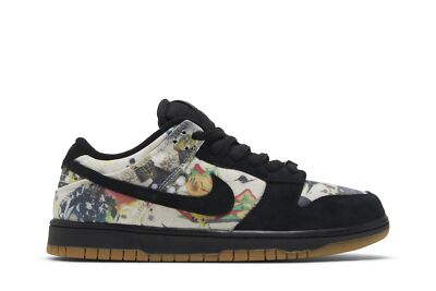 Nike Supreme x Dunk Low SB 'Rammellzee' FD8778-001