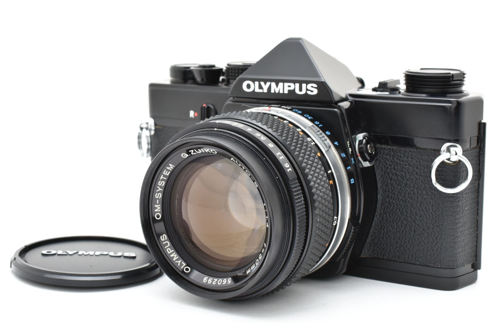 OLYMPUS OM-1 黒 + G ZUIKO 50mm F.1.4 Read! [N MINT] Olympus OM-1 Black Film Camera G.Zuiko 50mm