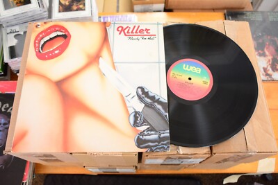 KILLER ''READY FOR HELL'' LP 12'' VINYL VG+ BELGIUM {WEAL 58.298} [85]