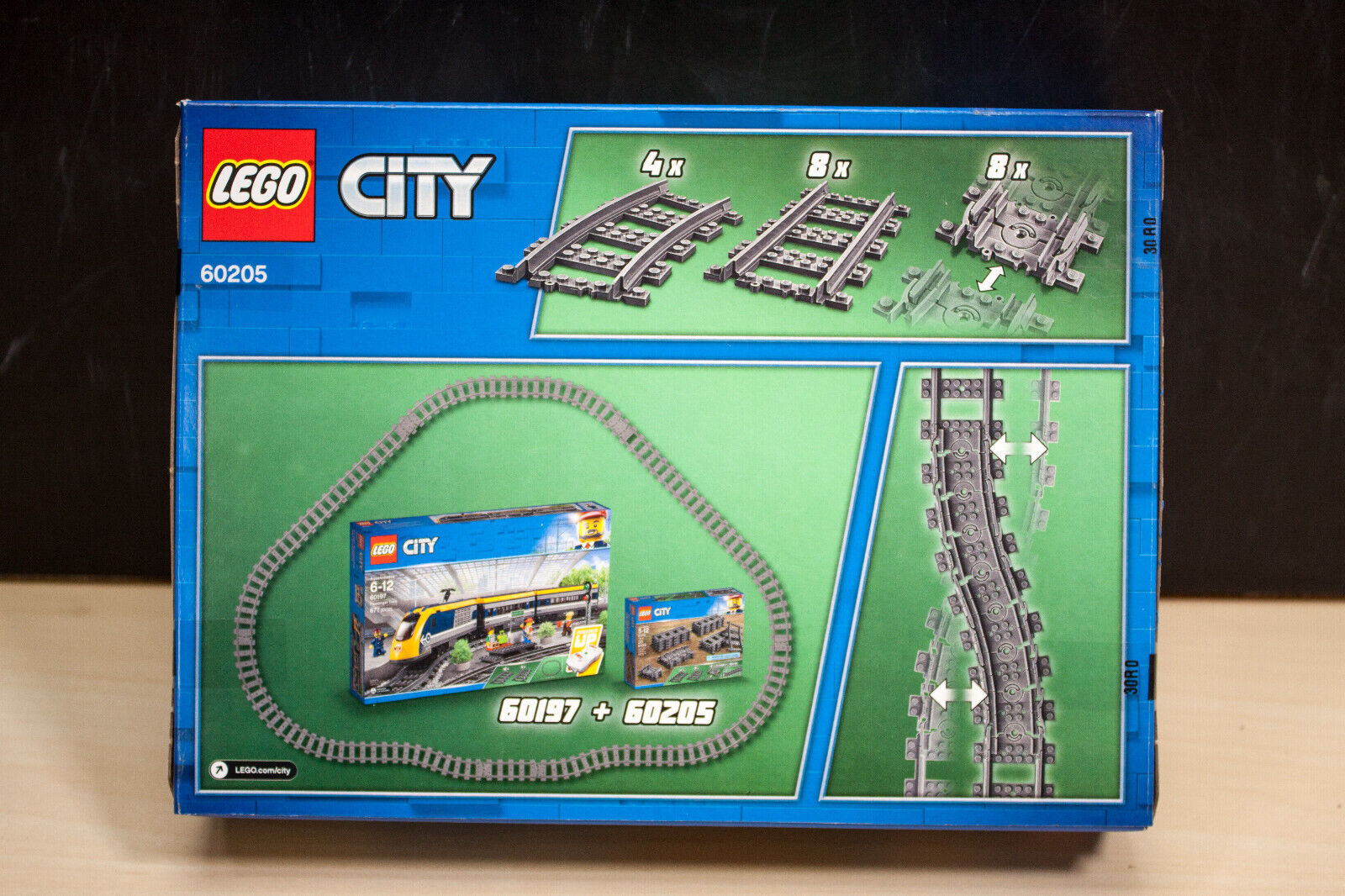 ::LEGO City Train Tracks (60205) New Sealed Box
