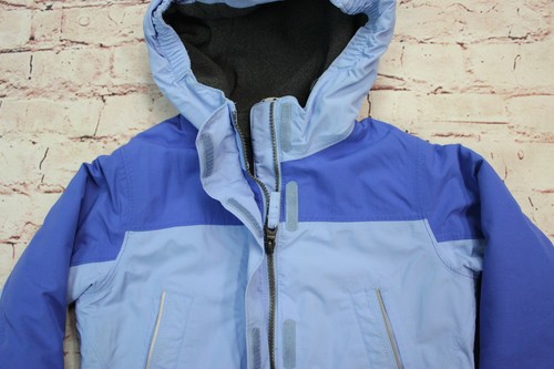 Kid's Land's End Winter Jacket Insulated Blue Size Small (7-8) Kids Snow Jacket