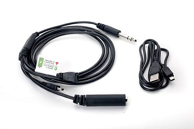 Airplane Cockpit Audio Recording Cable ATC Intercom Radio for GoPrHero 3 3+ 4