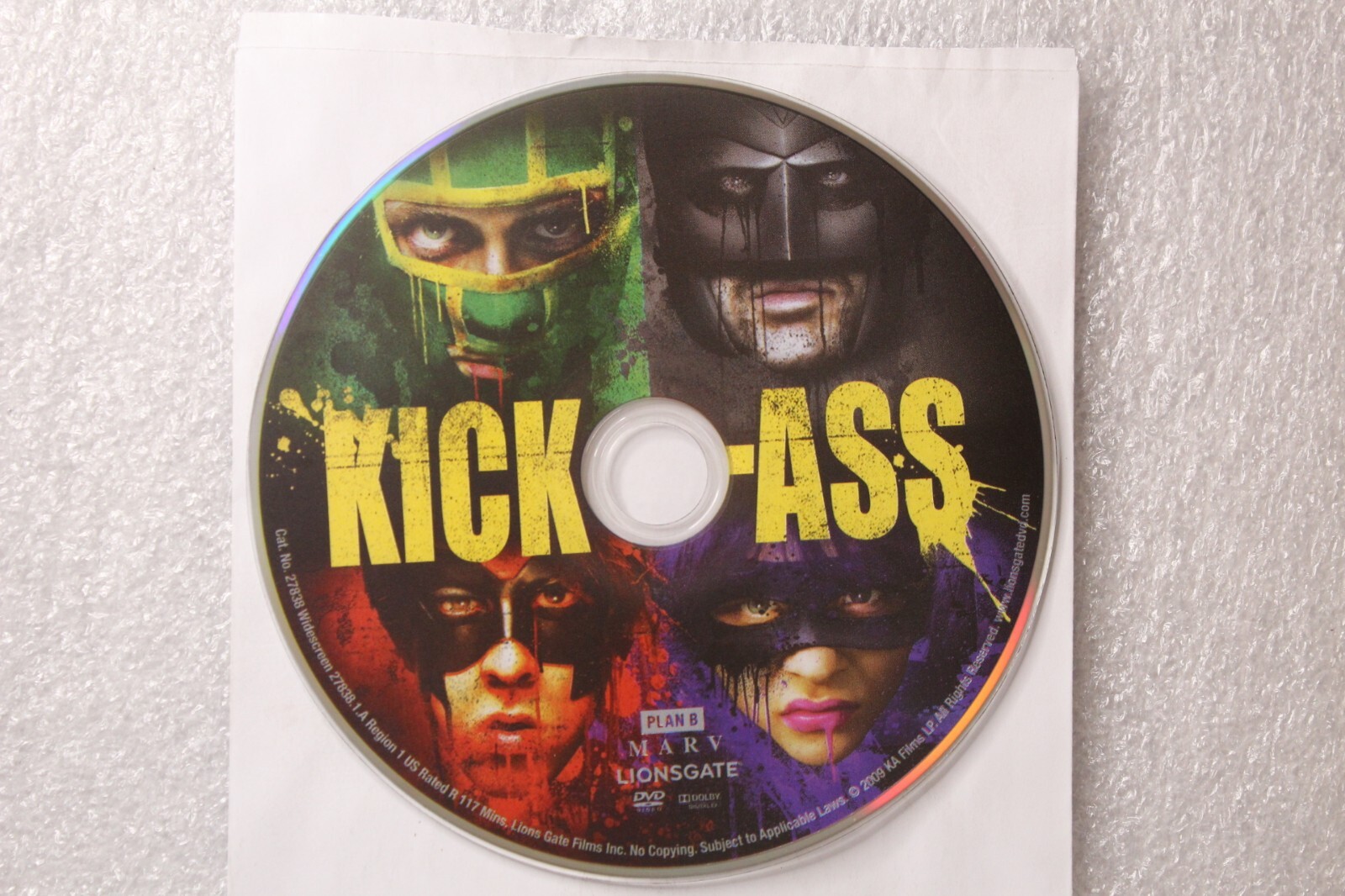Kick-Ass (DVD, 2010) 31398121350| eBay