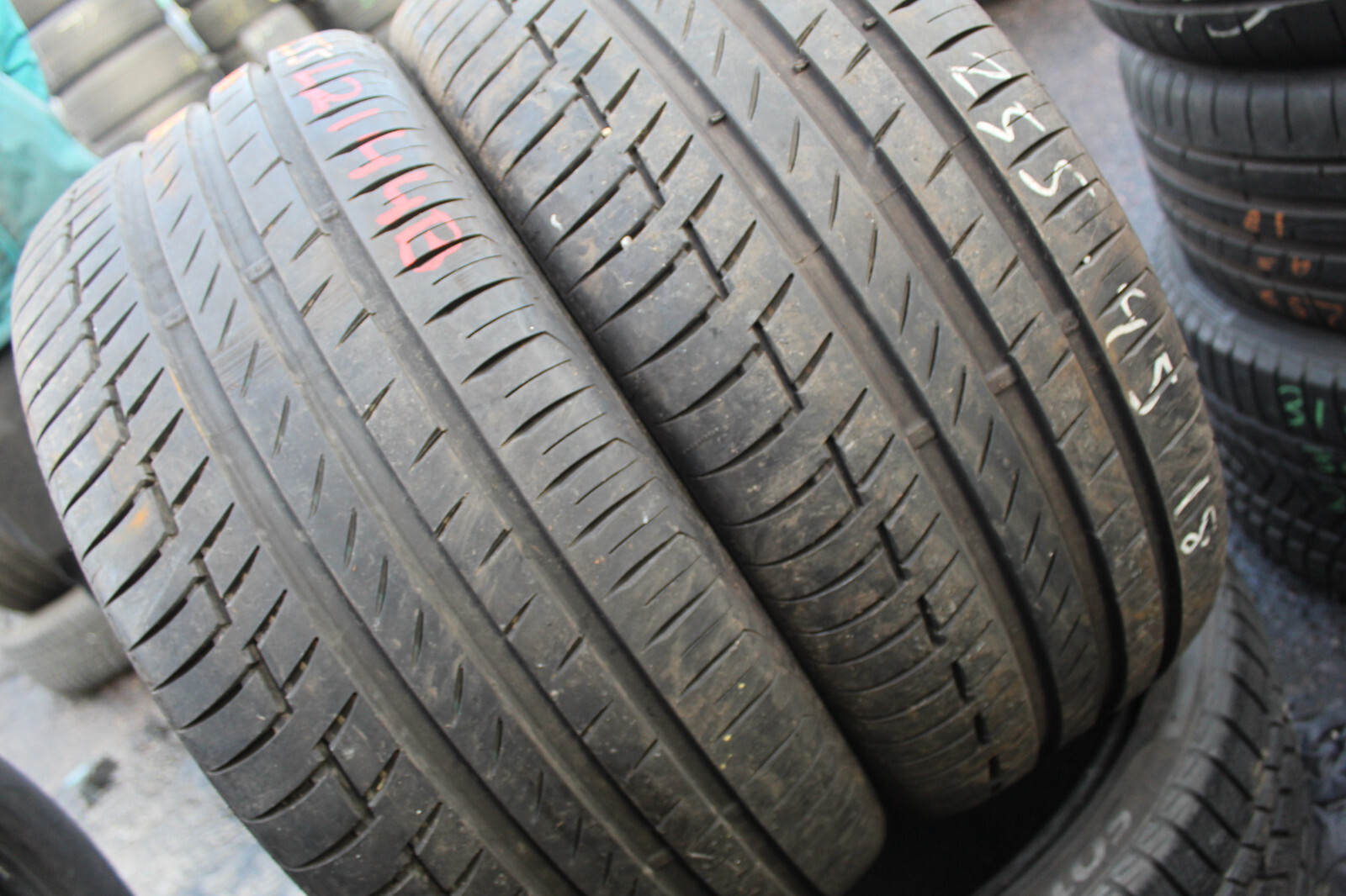 255 45 19 Continetal, PC 6, XL, 103Y, x2 A Pair 7.0mm (F1_tyres) L2144